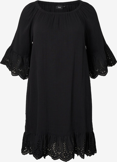 Zizzi Kleid 'VVIVU' in schwarz, Produktansicht