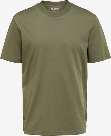 SELECTED HOMME Bluser & t-shirts 'Colman' i grøn: forside