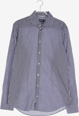 STRELLSON Button Up Shirt in S in Purple: front