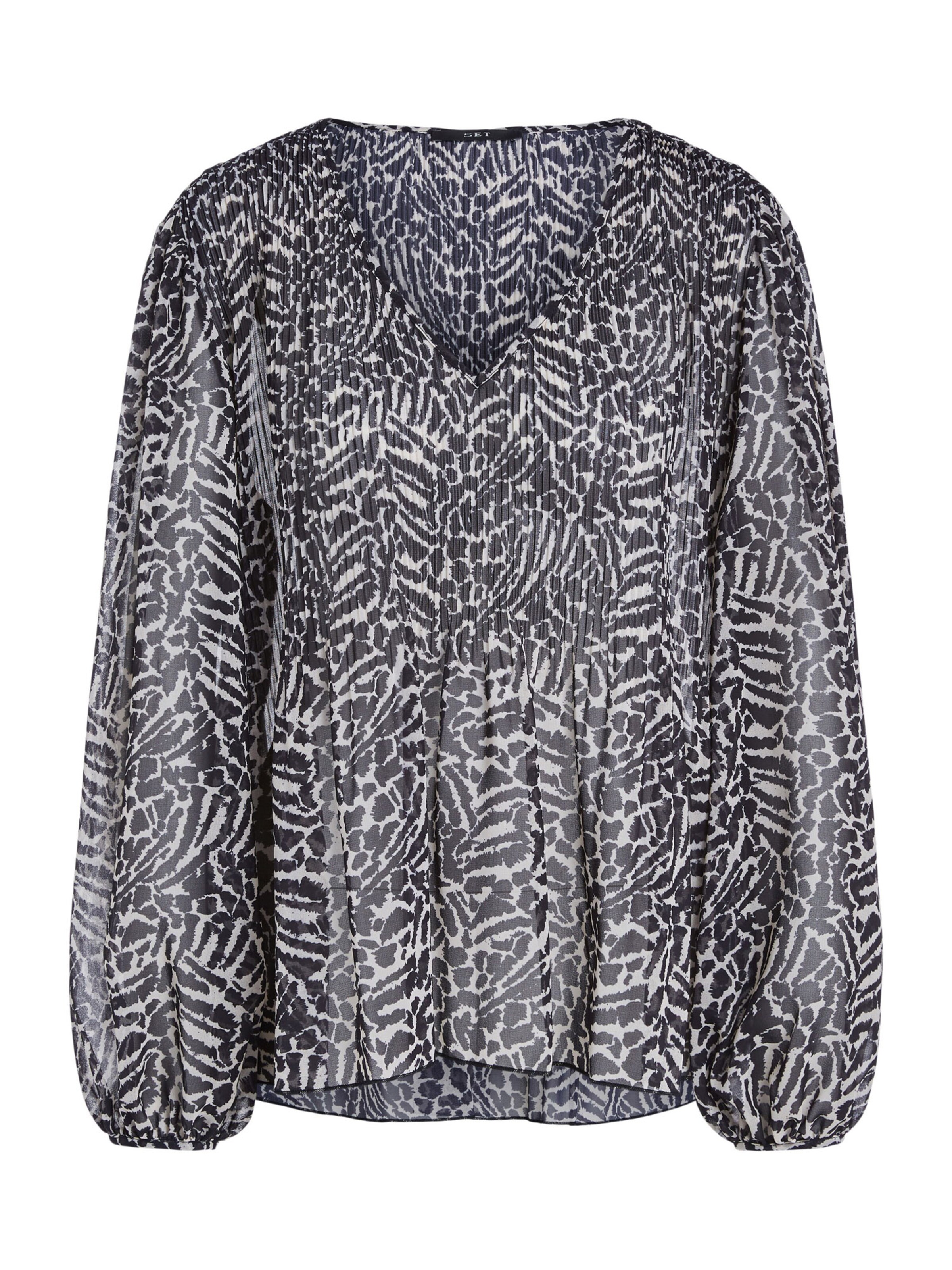 SET Blouse in Black: front