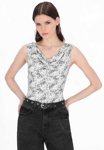 myMo ROCKS Top 'Rock' in White: front