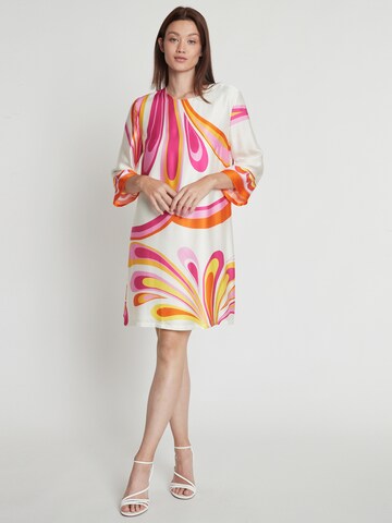 Ana Alcazar Cocktailjurk ' Rebora ' in Roze
