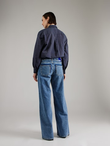 KARL LAGERFELD JEANS Loosefit Jeans in Blauw