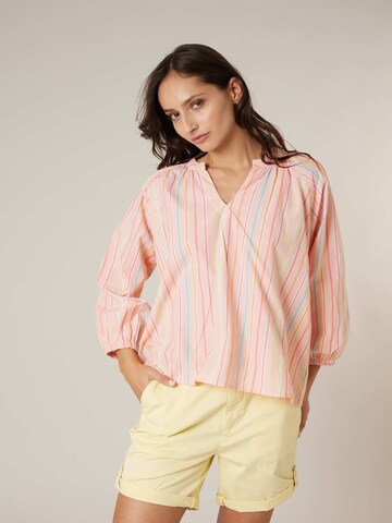Deeluxe Bluse 'Melia' in Orange: Vorderseite