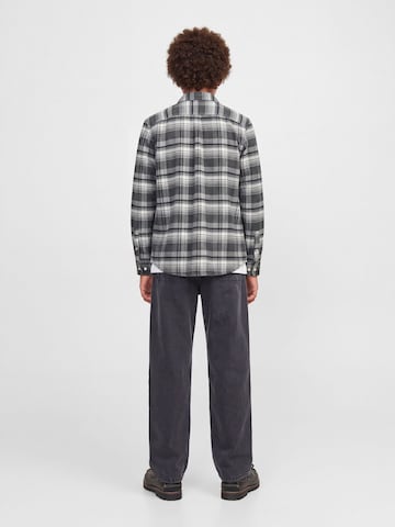 Jack & Jones Junior Regular fit Overhemd in Grijs
