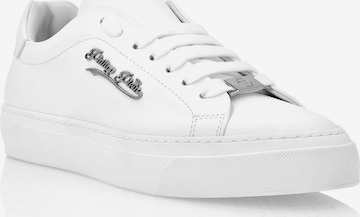 Philipp Plein Sneakers laag in Wit: voorkant