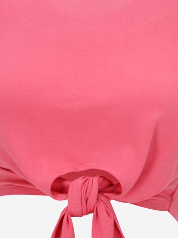 Pieces Maternity Μπλουζάκι 'Neora' σε ροζ