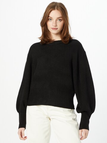 VERO MODA Sweater 'TOKA' in Black: front