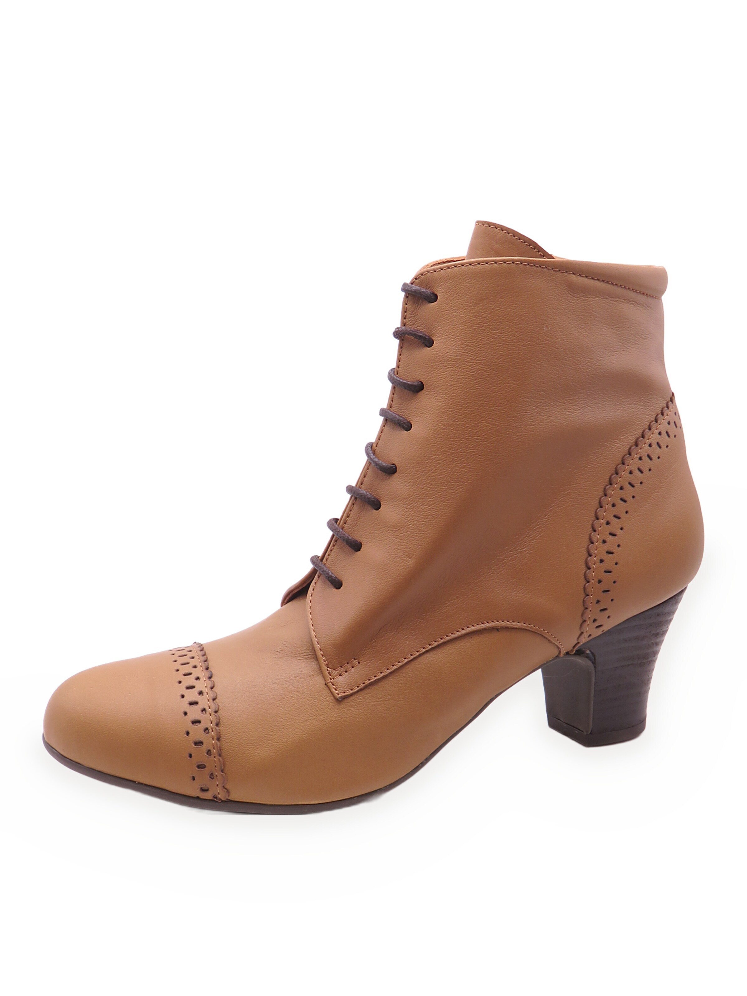 BRAKO Ankle Boots 'Mago'‌‌‌ in Beige: Vorderseite