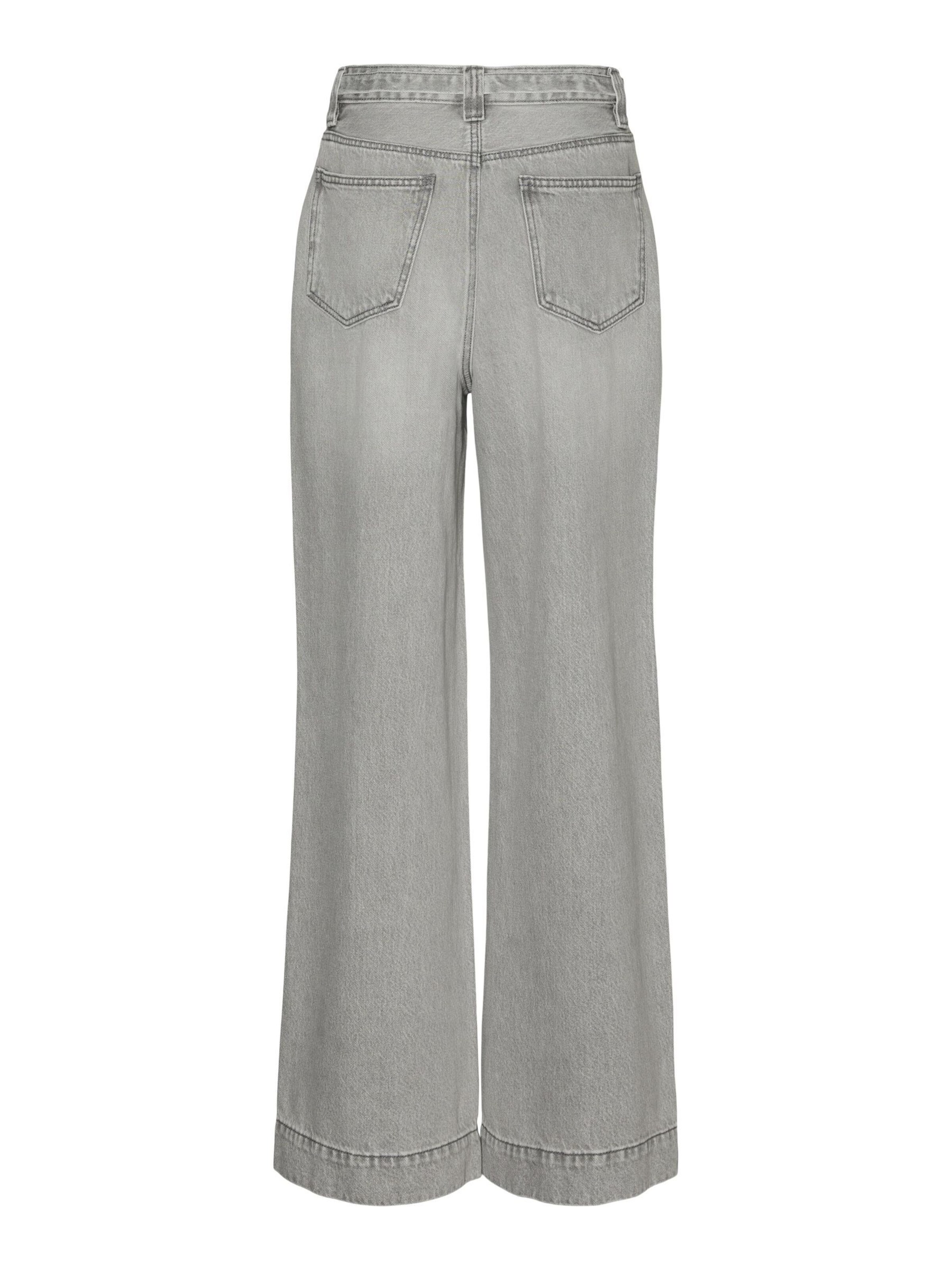 VERO MODA Wide leg Τζιν 'VMKathy' σε γκρι