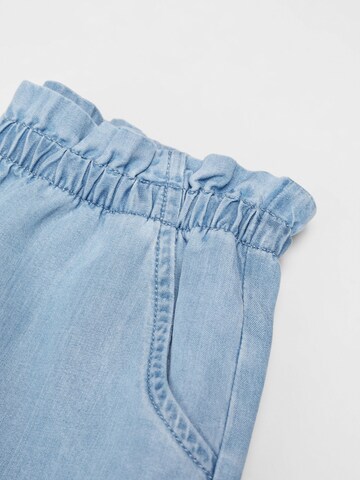 Regular Pantaloni 'ELVIRA' de la MANGO KIDS pe albastru