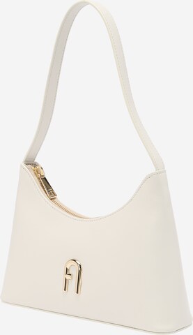 FURLA Shoulder bag 'DIAMANTE' in White: front