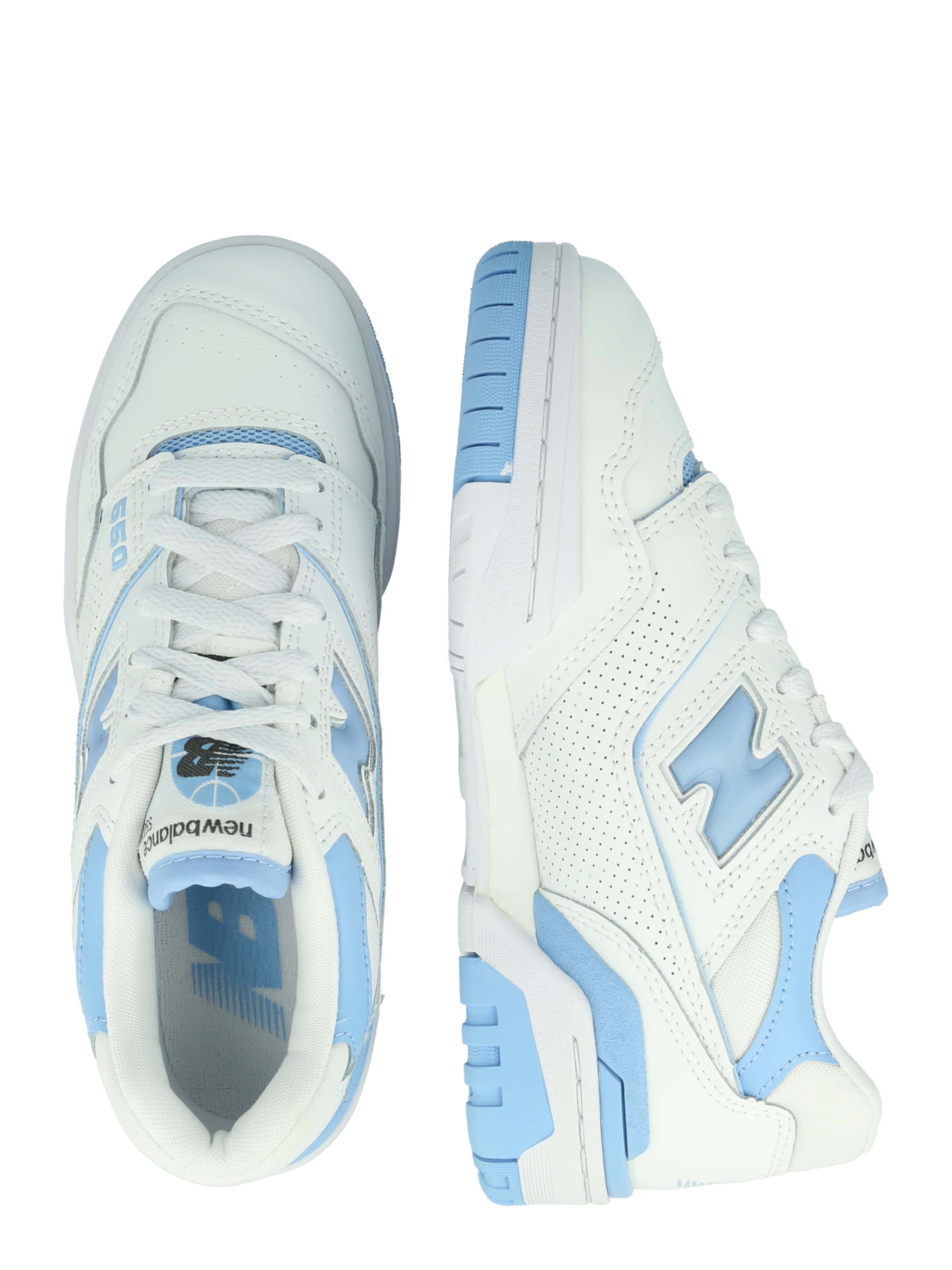 new balance Σνίκερ χαμηλό '550' σε λευκό