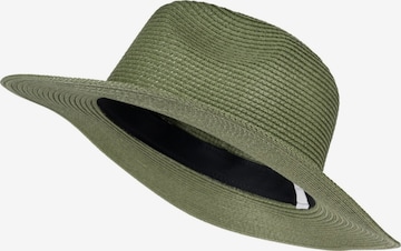 styleBREAKER Hat 'Panama Strohhut - Knautschhut' in Green: front