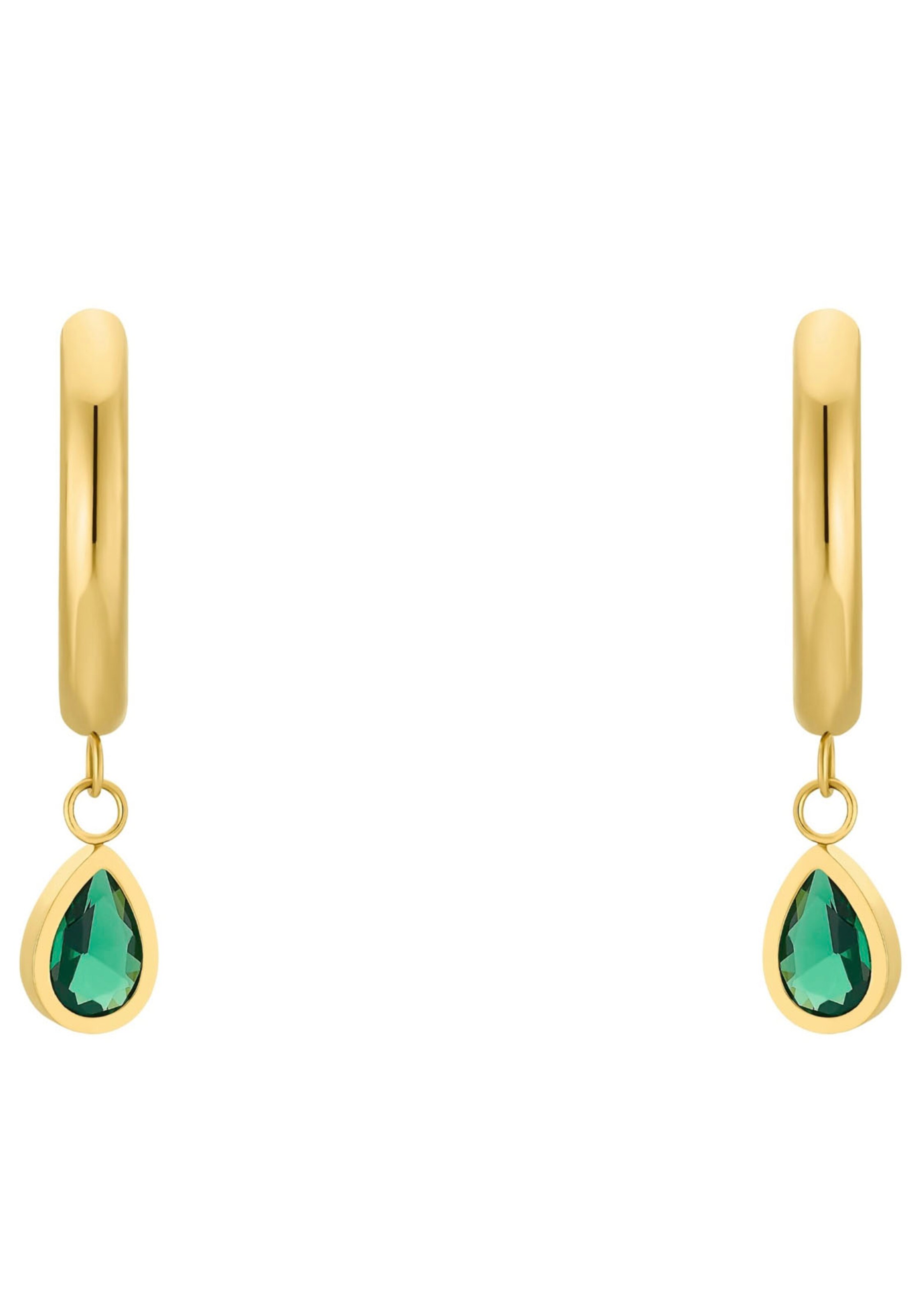 AMOR Earrings in Gold: front