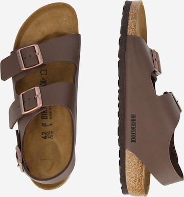 BIRKENSTOCK Sandals 'Milano' in Brown