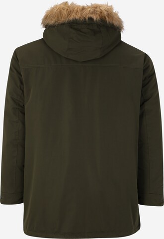 Jack & Jones PlusZimska parka 'Winner' - zelena boja