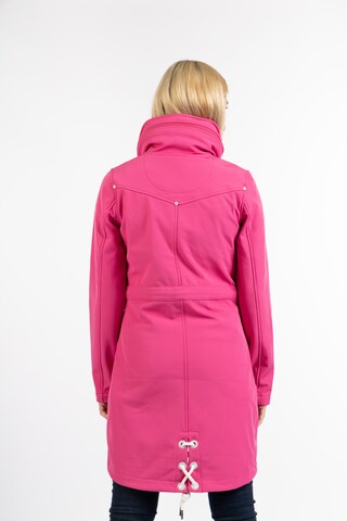 Cappotto funzionale di Schmuddelwedda in rosa