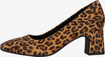 CLARKS Pumps in Bruin: voorkant