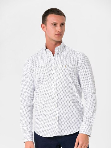By Diess Collection Слим Рубашка 'OXFORD' в Белый