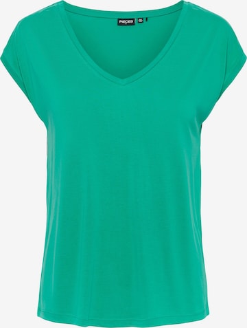 PIECES Shirt 'Kamala' in Groen: voorkant