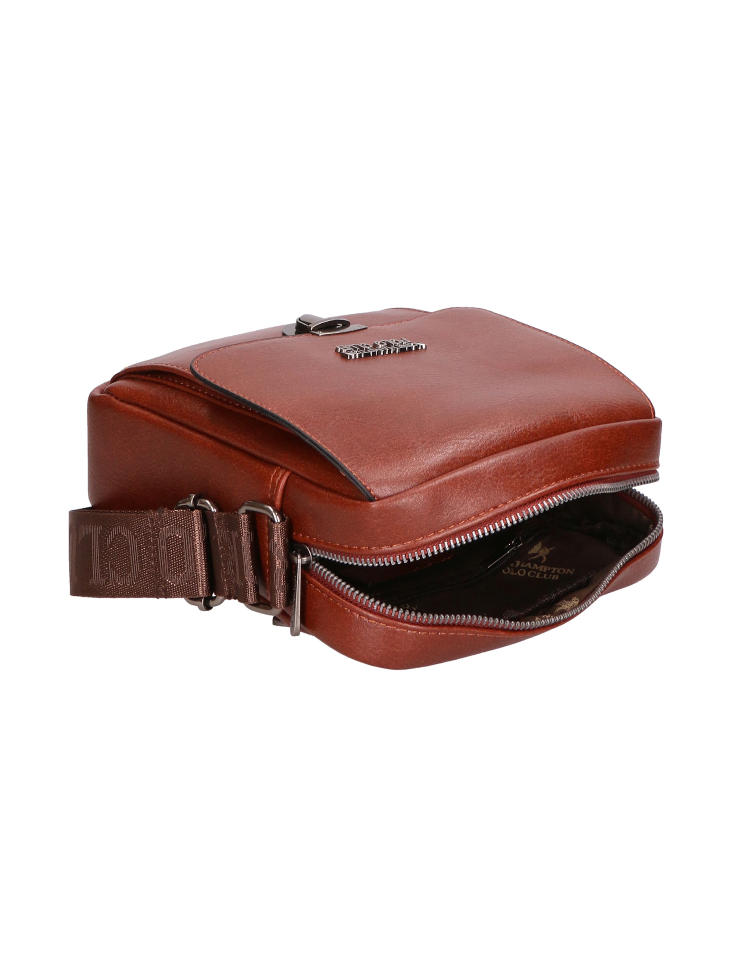 Borsa a tracolla di Northampton Polo Club in marrone