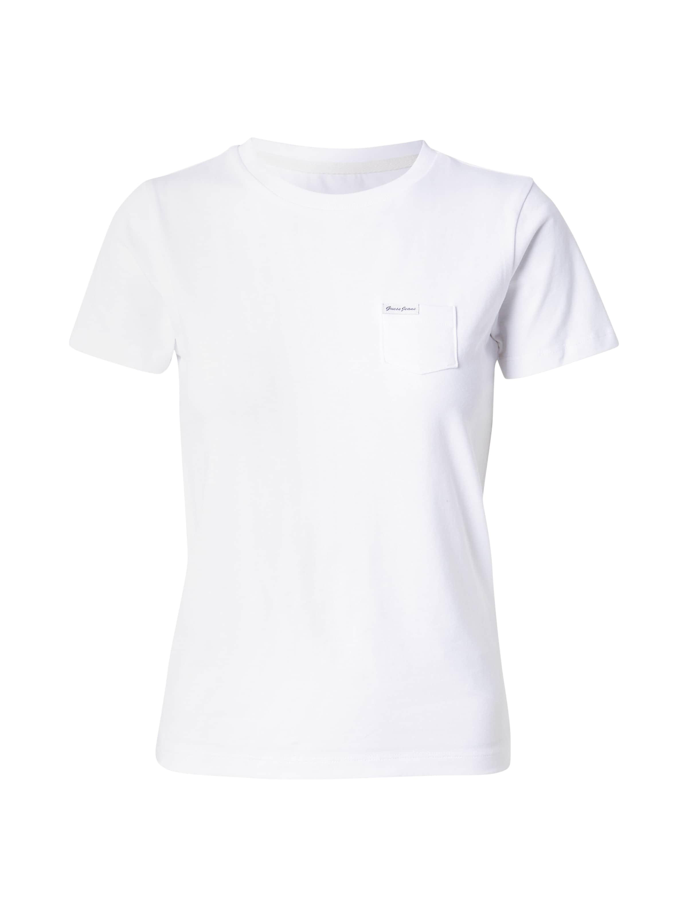 GUESS JEANS Футболка в Белый: спереди