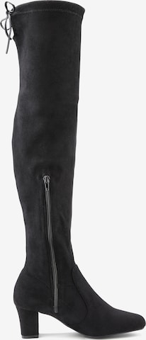 LASCANA Over the Knee Boots in Black