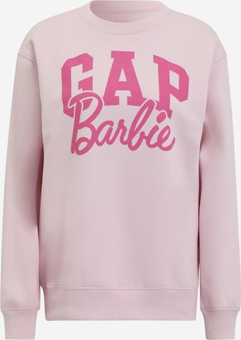 Gap Tall Sweatshirt 'BARBIE' i rosa: framsida