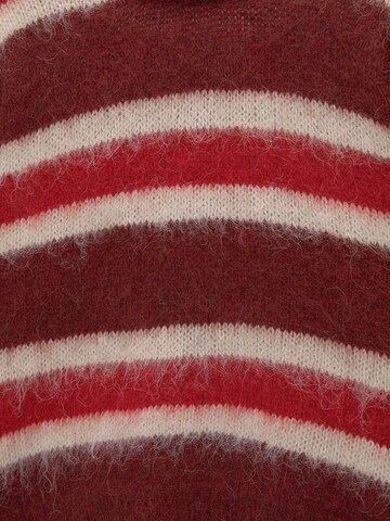 Pull-over Pull&Bear en rouge