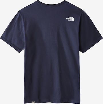 THE NORTH FACE Regular Fit T-Shirt 'Easy' in Blau