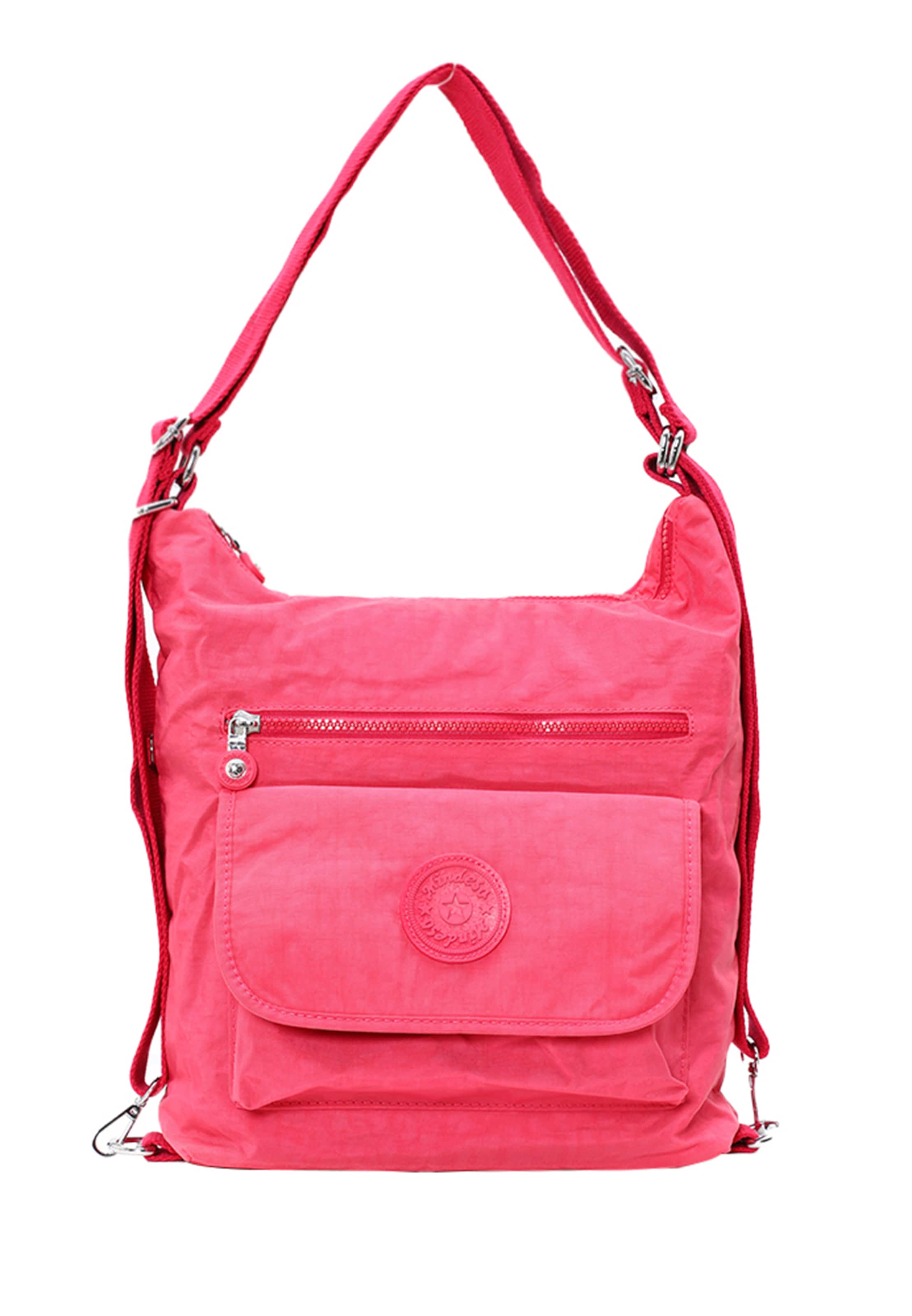 Borsa a spalla di Mindesa in rosa: frontale