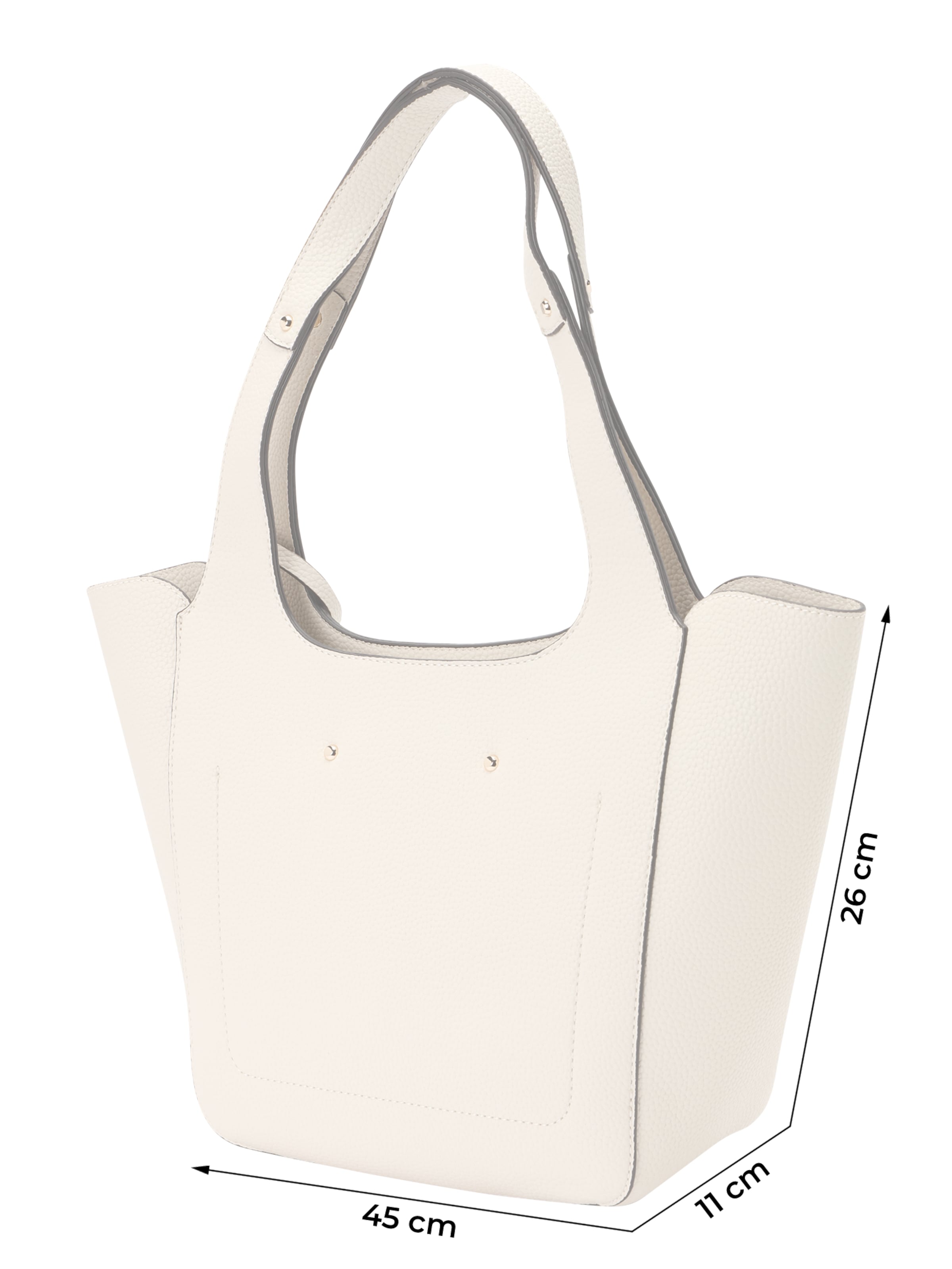 GUESSShopper torba 'Calista' - bijela boja