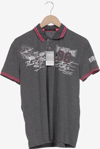 CIPO & BAXX Poloshirt L in Grau: predná strana