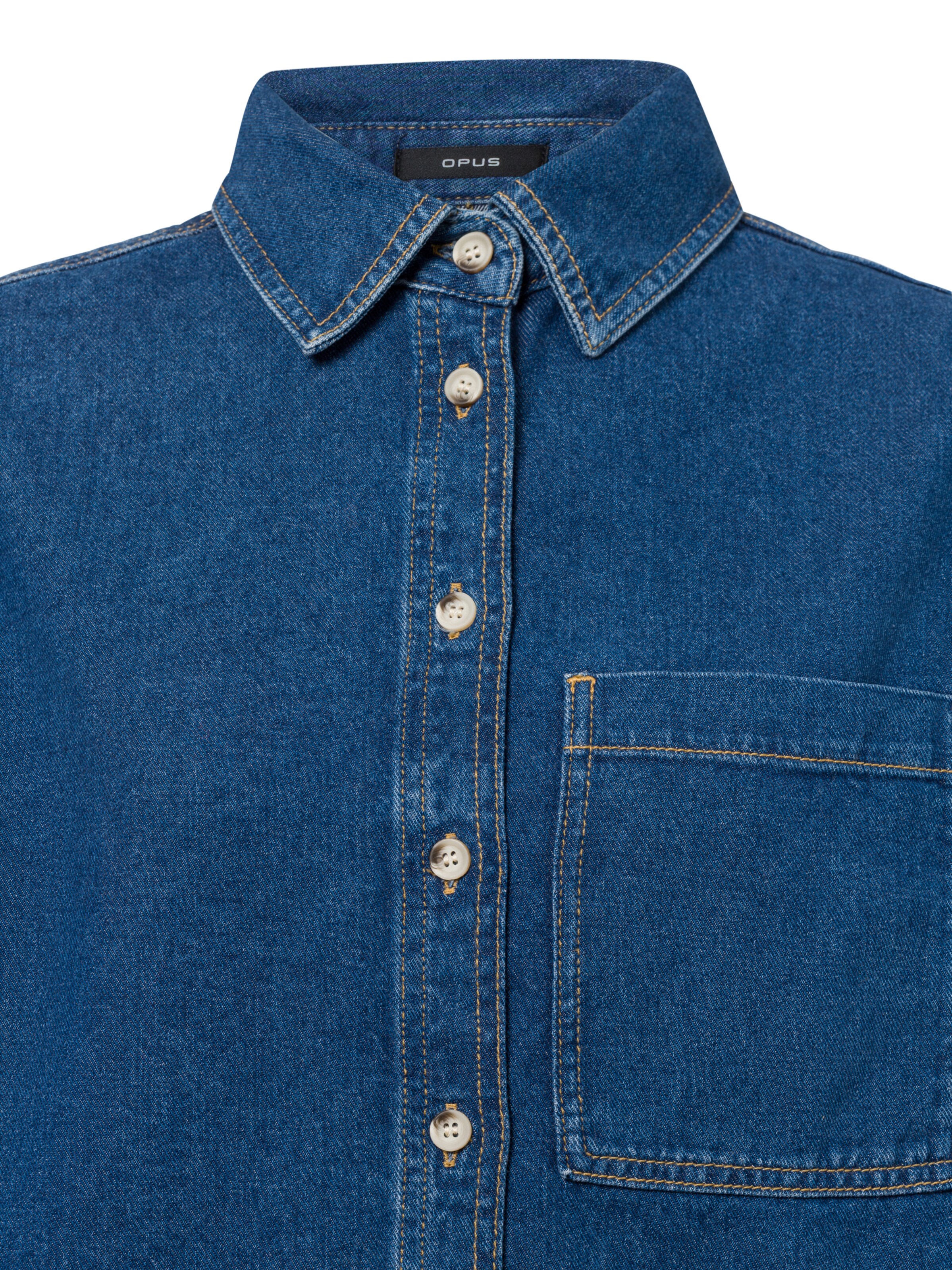 Chemisier 'Felyn' OPUS en bleu