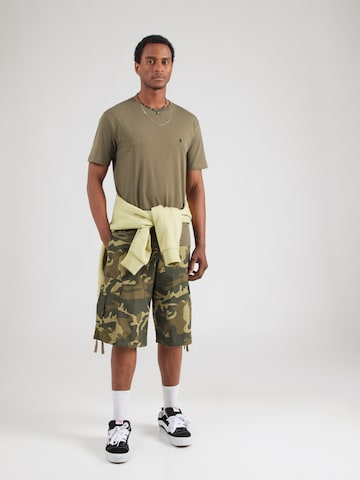 Volcom T-Shirt 'STONE BLANKS' in Grün