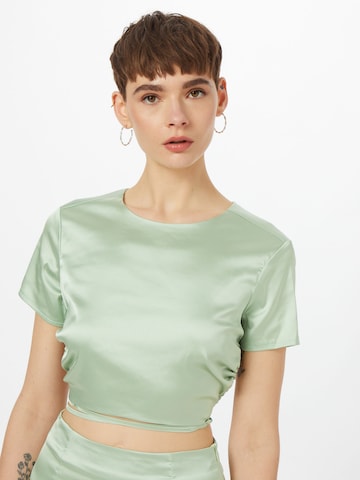 Bluză de la Missguided pe verde: față