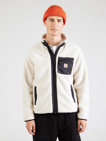 Carhartt WIP - Ajuste regular Chaqueta polar 'Prentis Liner' en blanco: frente