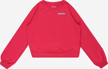 LEVI'S Sweatshirt in Pink: front