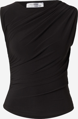 juoda Happiness İstanbul Palaidinė be rankovių: priekis