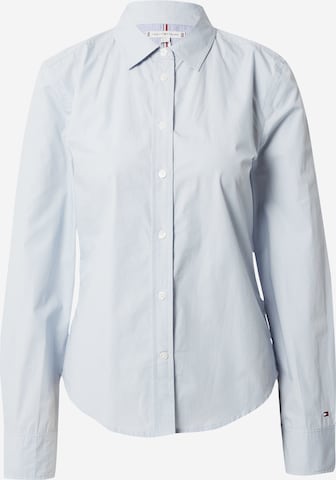 TOMMY HILFIGER Blouse in Blauw: voorkant