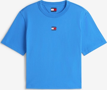 T-shirt Tommy Jeans en bleu : devant