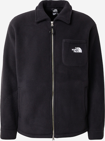 juoda THE NORTH FACE Flisinis džemperis 'DIRUS': priekis