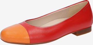 Ballerines 'Villanelle-702' SIOUX en rouge : devant