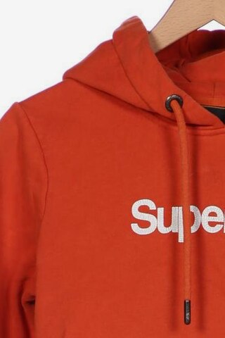 Superdry Sweatshirt & Zip-Up Hoodie in L in Orange