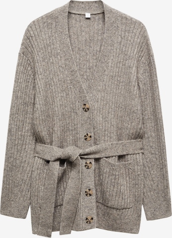 MANGO Cardigan 'Marions' i beige: forside