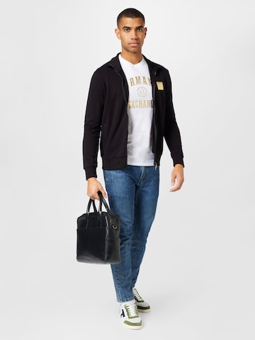 ARMANI EXCHANGE Sweatvest in Zwart