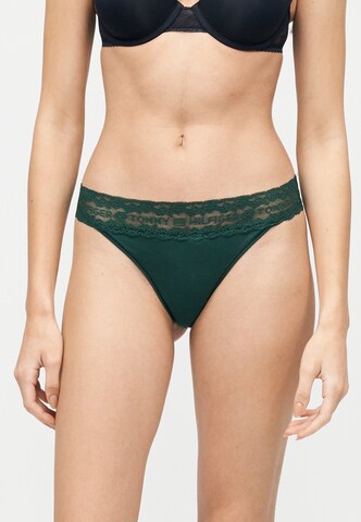 Tommy Hilfiger Underwear Стринги в Бежевый: спереди