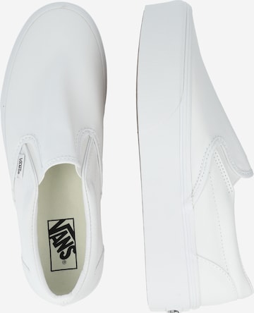 VANS - Zapatillas sin cordones en blanco