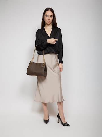 Michael Kors - Bolso de mano 'Christina' en marrón